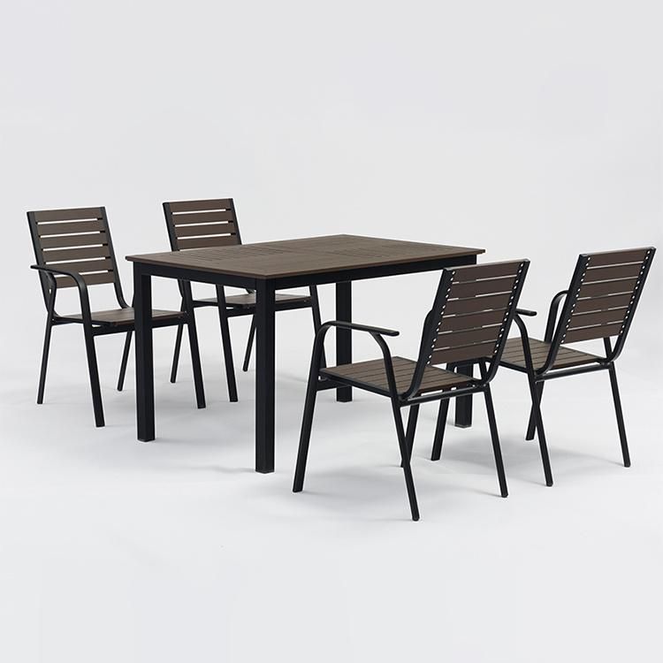 New Design All Aluminum Profile Furniture Garden Set for Outdoor