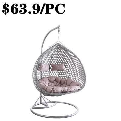 Comfortable Silla Swing Hanging Rocker Hotel Home Chair Rattan
