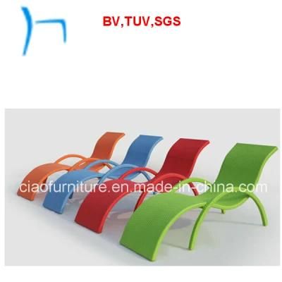 F- 5 Start Hotel Outdoor Furniture Rattan Garden Lounger (GB-19)