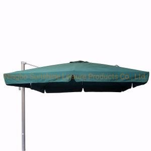 3.5X3.5m Huge Hanging Cantilever Garden Umbrella