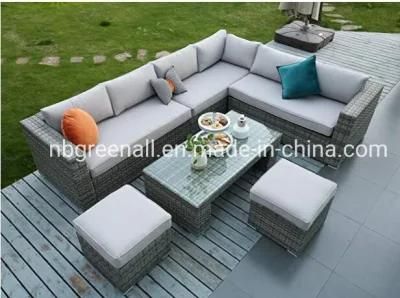 Wholesale Modern Style Aluminum/Steel Frame Furniture Outdoor Sofa for Home Hotel Garden Patio