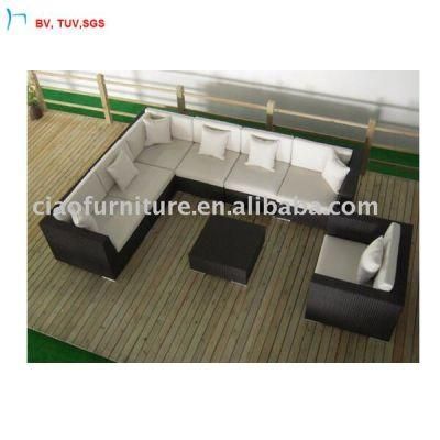 C-Wholesale Furniture Outdoor Rattan Modern Design Sofa