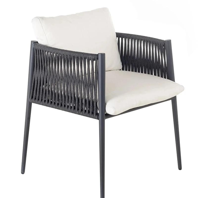 Hand-Woven Four Seasons Outdoor Leisure Garden Chair and Table Set Furniture