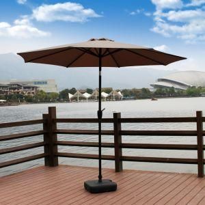 Garden Umbrella with Flap Outdoor Parasol