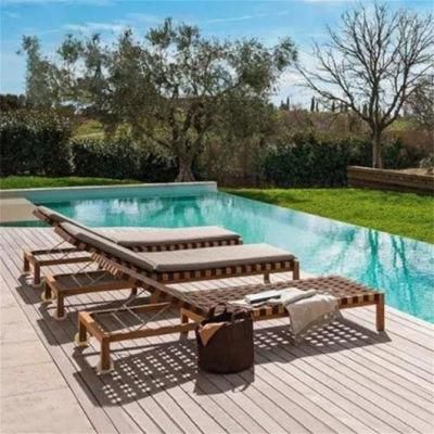 Modern Luxury Outdoor Garden Patio Home Beach Hotel Seaside Resort Furniture Chaise Lounge Sun Lounger Sunbed