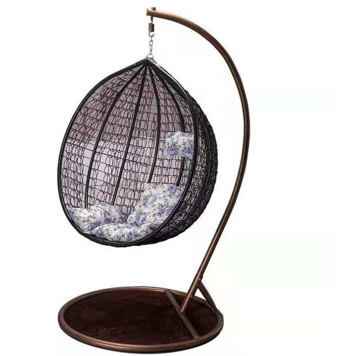 Wholesale Cheap Wicker Rattan Patio Balcony Hanging Indoor Swing Chair