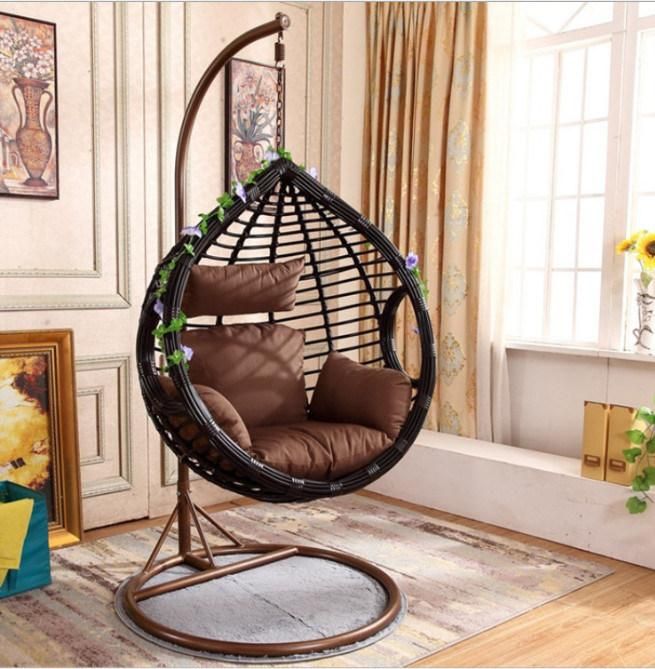 Wholesale Wicker Hanging Patio Rattan Egg Outdoor Garden Swing Chair