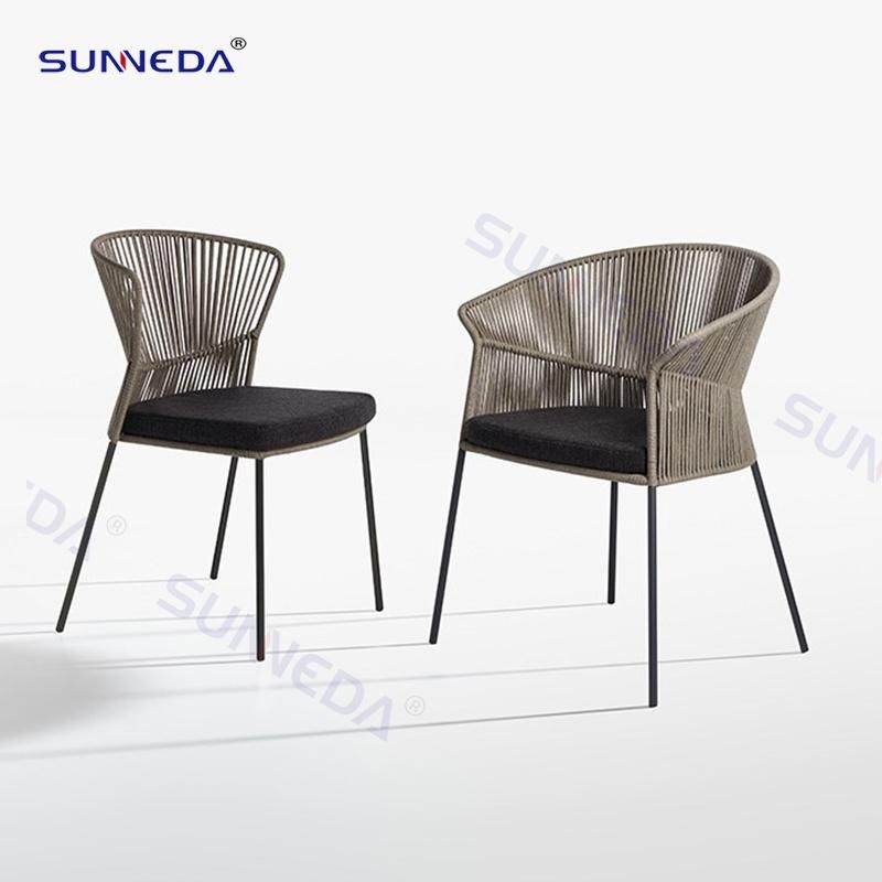 Modern Outdoor Furniture Leisure Chair for Patio Garden Furniture for Resort Rattan Chair