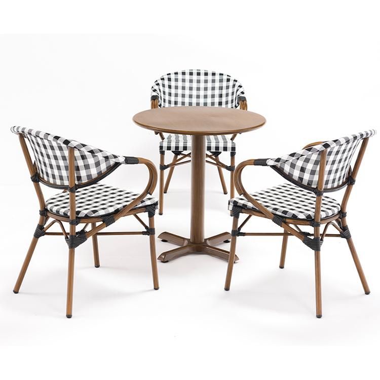 Leisure Patio Metal Garden Sets Furniture Outdoor for Coffee Shop