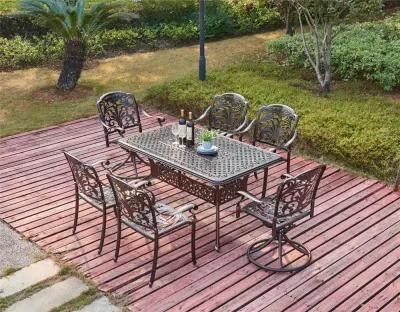 Cast Aluminum Outdoor Garden Set