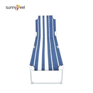 Sun Lounger Bed Made with 18X1.0mmsteel, Powder Coating1PC/210d Carrybag