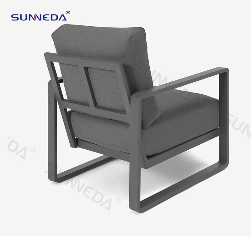 Hotsale Modern Style Aluminum Frame Furniture Outdoor Sofa for Home Hotel Garden Patio