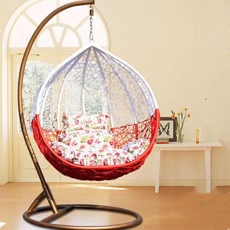 Egg Leisure PE Rattan Modern Patio Garden Outdoor Swing Chair