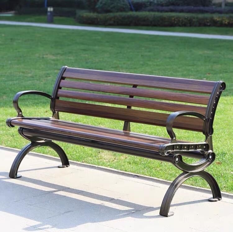 Wholesale Plastic Wood Styled Chairs Outdoor Furniture Relax Garden Chair