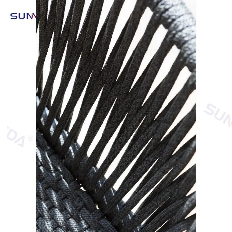Hand-Woven Four Seasons Outdoor Leisure Garden Chair and Table Set Furniture