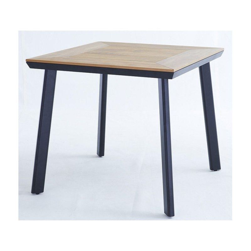 Hotel Modern Restaurant Outdoor Garden Furniture Patio Dining Table