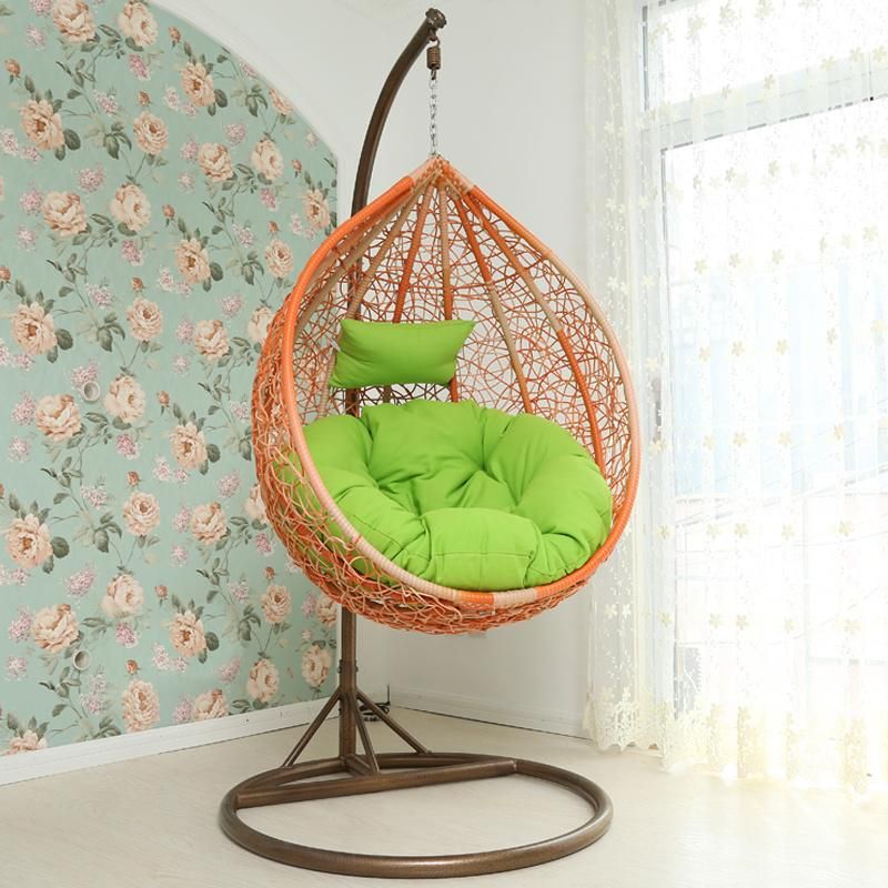 Wicker Handmade Rattan Leisure Home Mutifunctional Modern Cushion Swing Chair