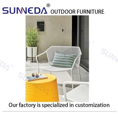 Outdoor Foshan High End Furniture Iron Patio Leisure Elegant Chair