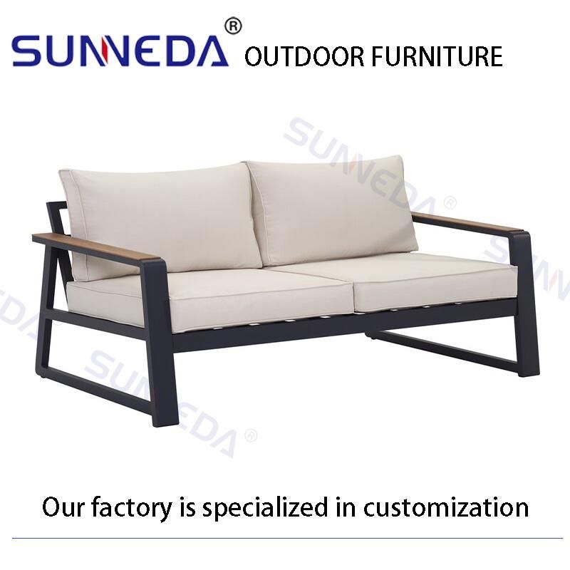 Comfortable Wholesale Garden Patio Aluminum Frame Morden Furniture Outdoor Chairs Sofa