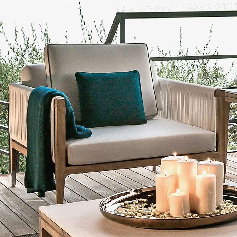Outdoor Sofa Rattan Furniture Nordic Courtyard Outdoor Rattan Chair Combination