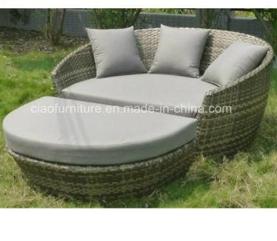 New Design Rattan Furniture Outdoor Furniture Garden Sunbed