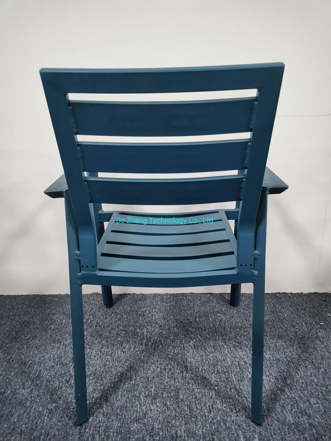 Leisure Design Outdoor Garden Furniture Balcony Colorful Patio Chairs Garden Aluminum Chairs