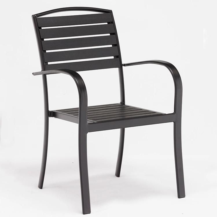 Hot-Selling 5 PCS Black Outdoor Patio Furniture Luxury Aluminum