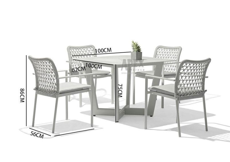 Outdoor Garden Patio Bistro Morden Beach Dining Balcony Rattan Chair