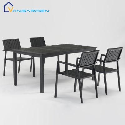 Favourable Price Aluminum Garden Patio Bistro Furniture for Outdoor