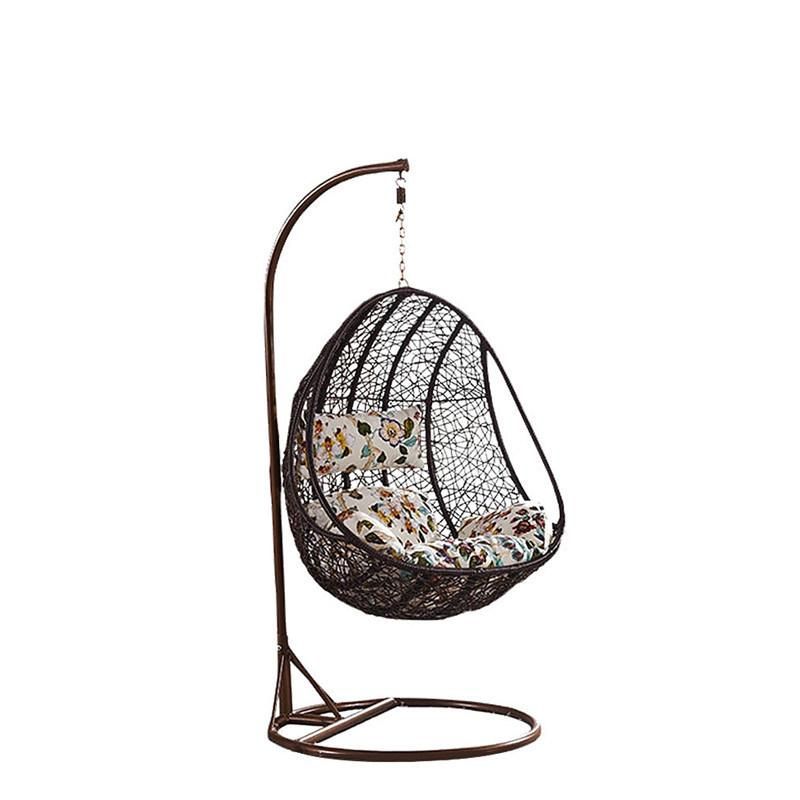 Wholesale Cheap Wicker Rattan Patio Balcony Hanging Indoor Swing Chair