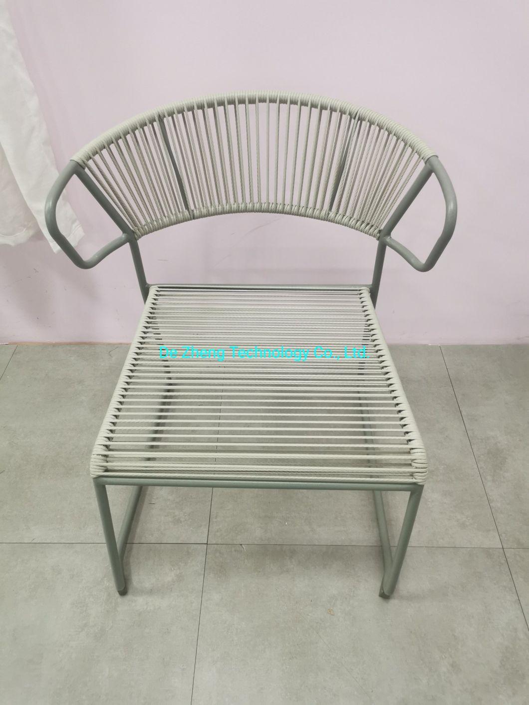 Factory Wholesale Garden PE Rattan Chair Balcony Restaurant Patio Furniture Set Outdoor Dining Chairs