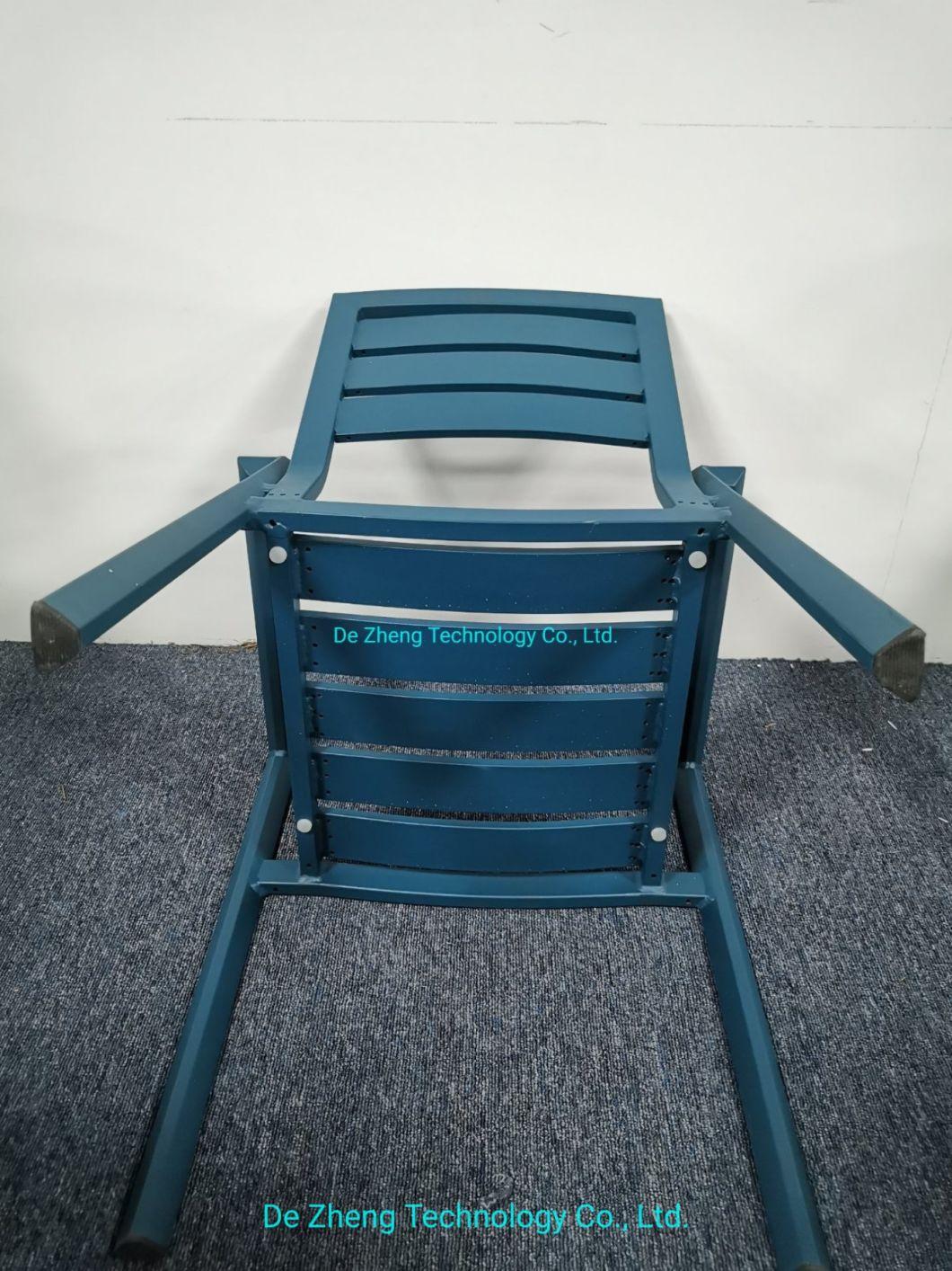Garden Balcony Outdoor Model Cafe Chairs Outdoor Metal Aluminum Restaurant Outdoor Chair for Garden
