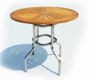 Round Teak Contract Table