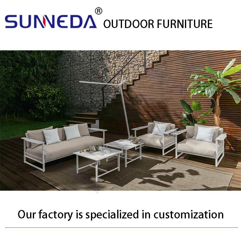 All Weather Best Selling Classic Restaurant Comfortable Outdoor Garden Sofa