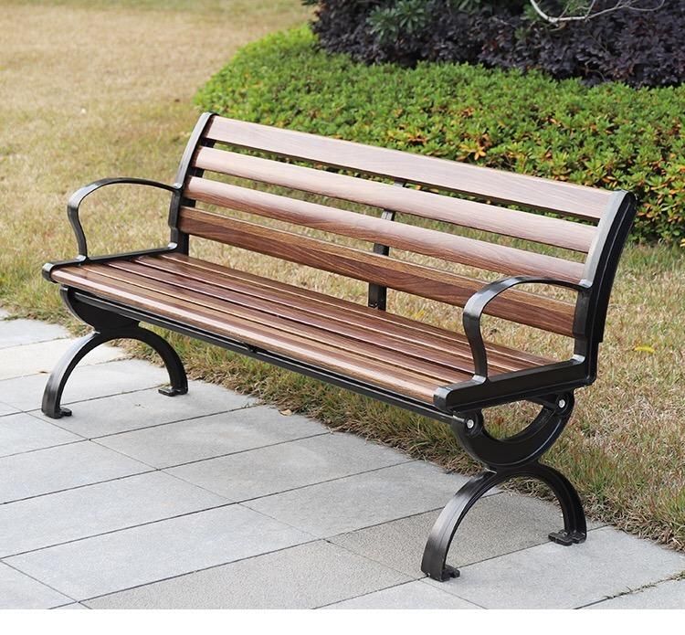 Wholesale Plastic Wood Styled Chairs Outdoor Furniture Relax Garden Chair