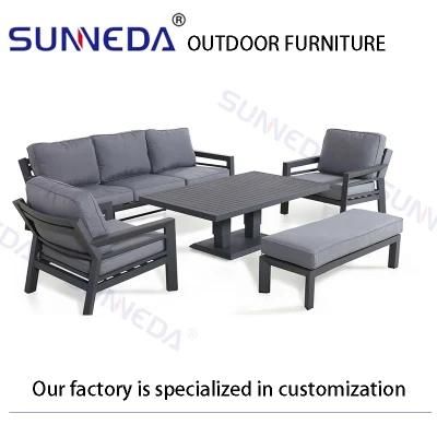 High End Popular Pool Indoor Garden Furniture Sofa Sets