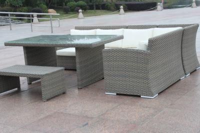 Foshan Combination Darwin or OEM Outdoor Garden Furniture Rattan Lounger Sofa