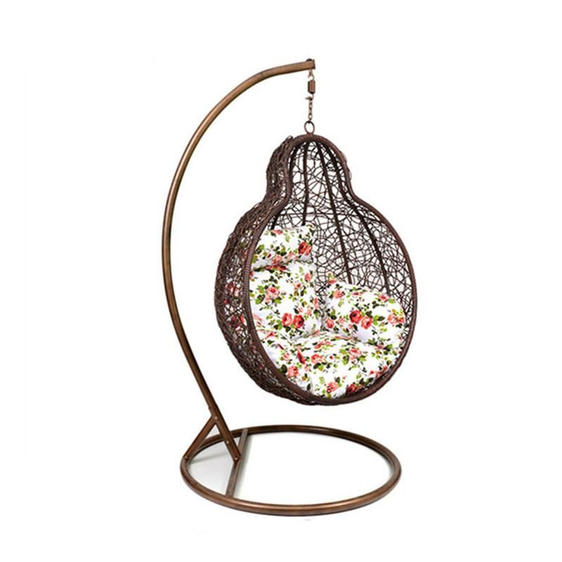 Wholesale Newest Style Home Outdoor Rattan Wicker Hanging Swing Chair