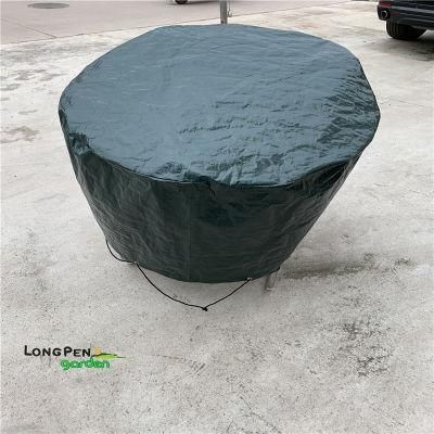 PE Waterproof Outdoor Furniture Cover Round Shape