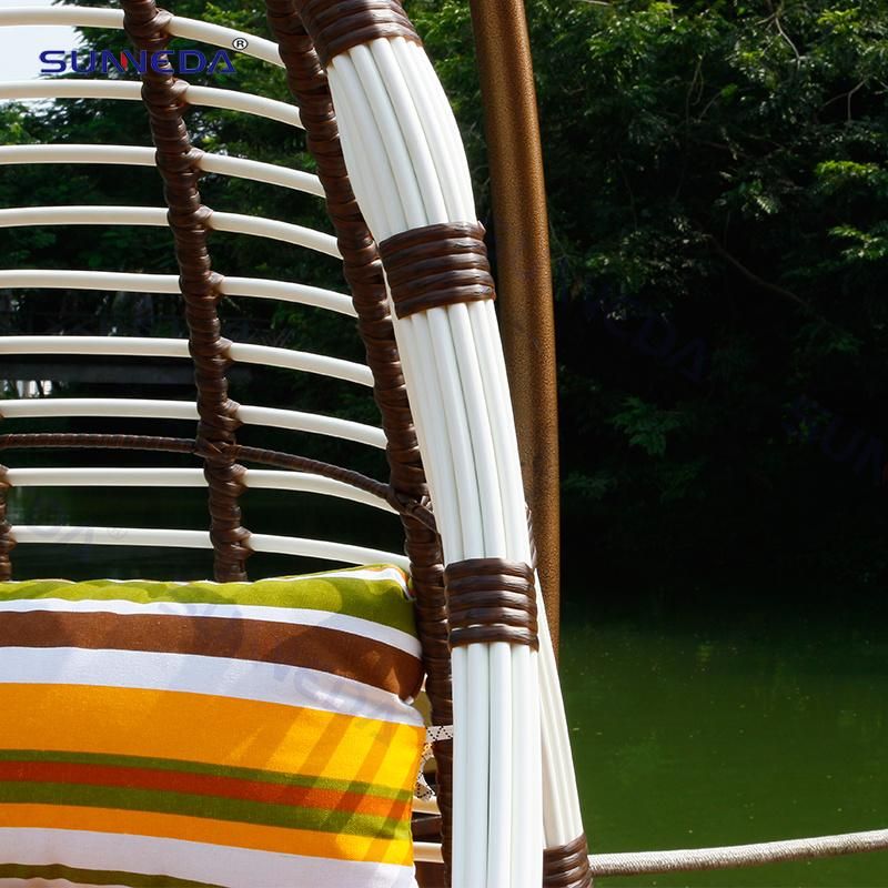 Modern Rattan Leisure Hanging Chair Outdoor Garden Swing Chair