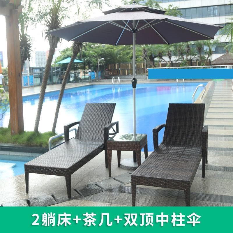 Modern Outdoor Chair Beach Chair Sun Textilene Kd Lounger