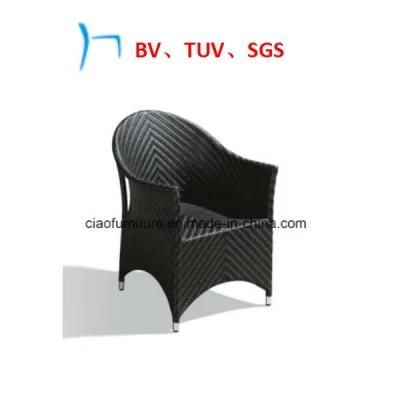 Outdoor Furniture Rattan Handmade Arm Relax Rattan Leisure Chair (2014)