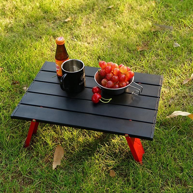 Portable Travel Table Aluminum Alloy Foldable Picnic Tables Outdoor Desk Barbecue Table Folding Camping Table