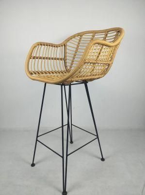 Durable Rattan Wicker Coffee Living Garden Chairs