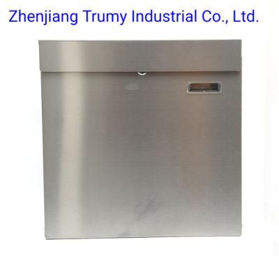Factory Sale Stainless Steel Apartment Mailbox Wall Mounted Mailbox
