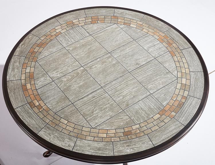 Antique Design Outdoor Round Furniture Garden Dining Set for Party