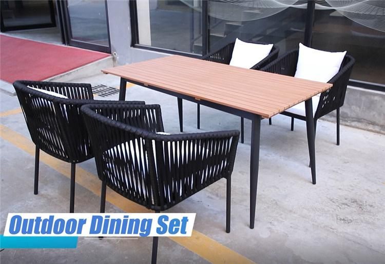 All Weather Rattan Wicker Furniture Marquee Outdoor Table Set