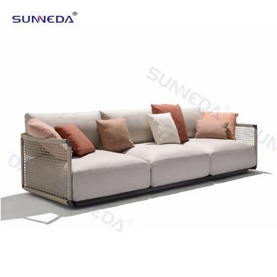 Hotel Courtyard Leisure Modern Module Design Outdoor Patio Garden Minimalist Sofa Set