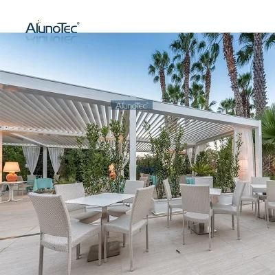Outdoor Sunshade Tents Gazbo Electric Automatic Awnings Waterproof Balcony Awning with Outside Furniture
