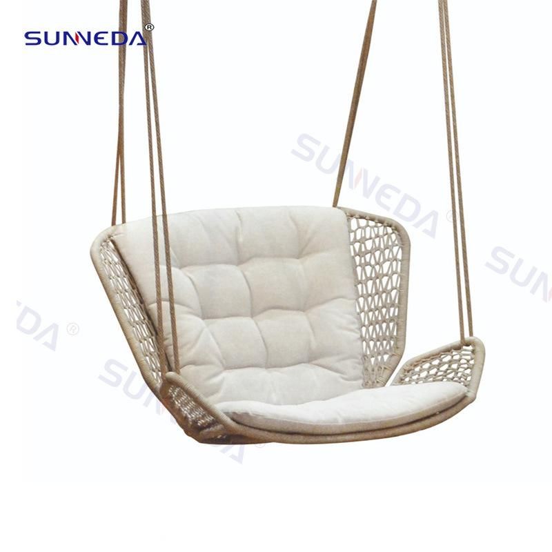 Modern Leisure Webbing Aluminum Chair Outdoor Garden Chair